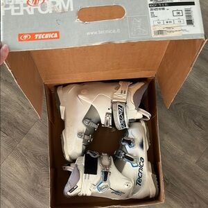 Tecnica White Ski Boots